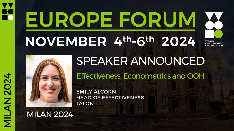 Talon Head of Effectiveness Emily Alcorn joins speaker line-up for Milan Europe Forum