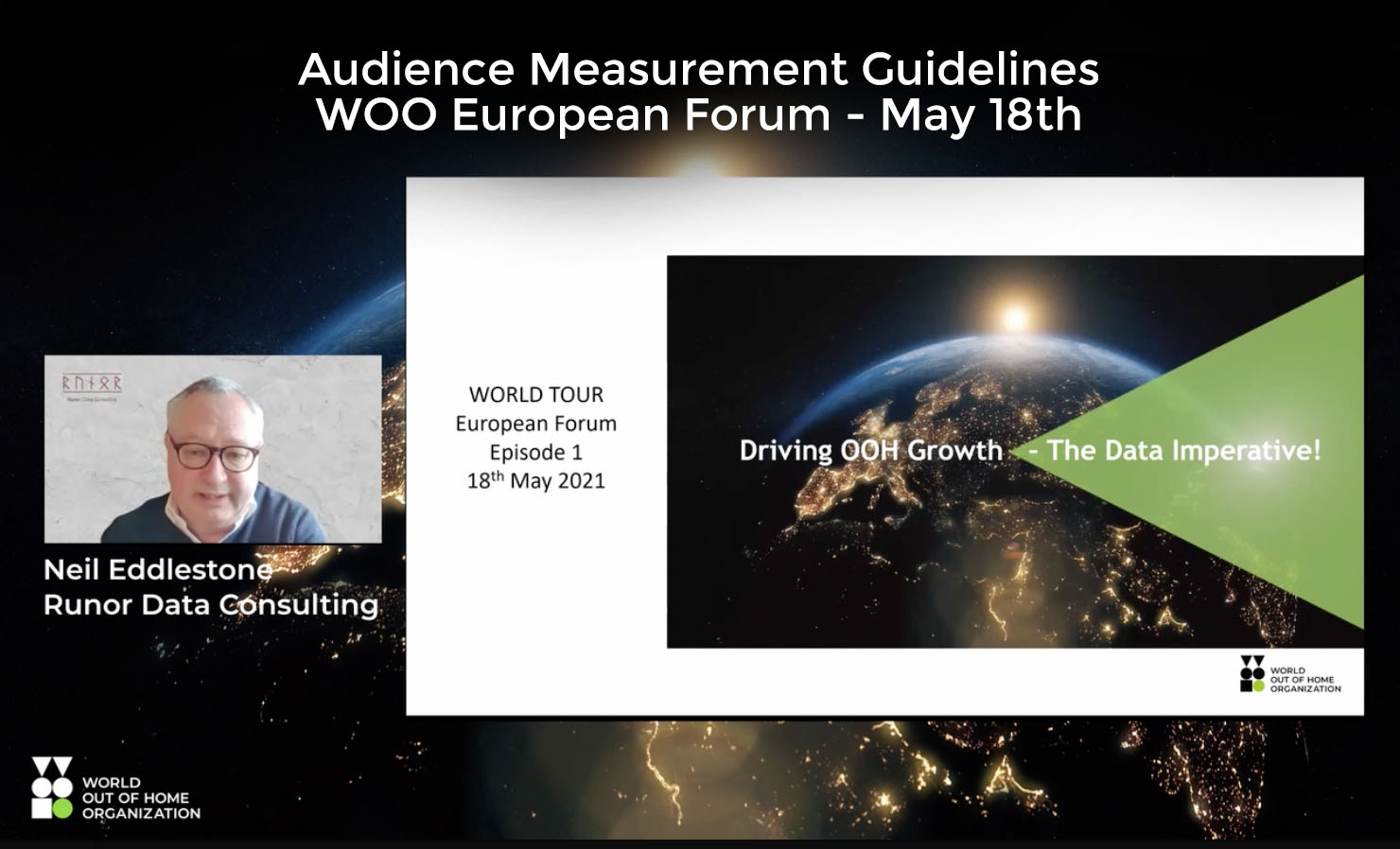 WOO - New audience measurement guidelines initiative launched - WATCH FORUM PRESENTATION HERE